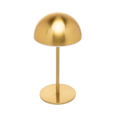 Imagem de Luminária de Mesa Led 3 Tons Usb Eclipse 7,5 x 17 cm Dourada Lyor