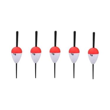 Imagem de 5 unidades de flutuador de pesca de tamanho 8 opções de alta qualidade