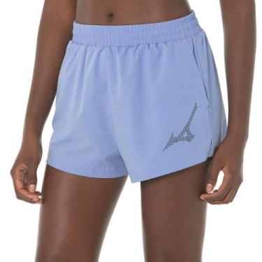Imagem de Shorts de Corrida Feminino Mizuno New Runner, Azul, GG