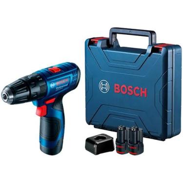 Imagem de Parafusadeira furadeira impacto bateria - gsb 120-li bosch, Bivolt