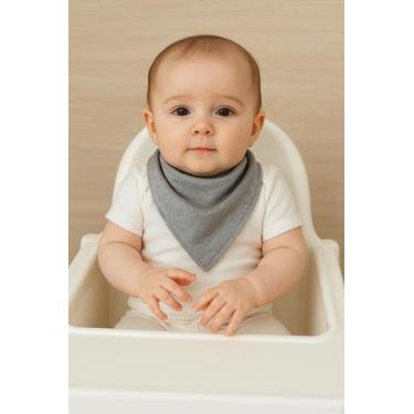 Imagem de Babador bandana forro ipermeável bebe - OS FALDINHAS, NEUTRO