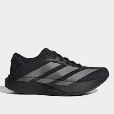 Imagem de Tênis Adidas Adizero Evo Sl Feminino, Preto, Prata, 38
