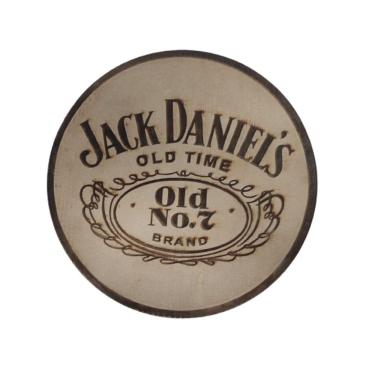 Imagem de Placa Decorativa Old7 Jack Daniels para Decoração de Ambientes com Gravação a Laser Ama...