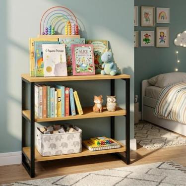 Imagem de Mesa De Centro Retangular Para Sala Metalon Madeira 60x40 - Vital Sche