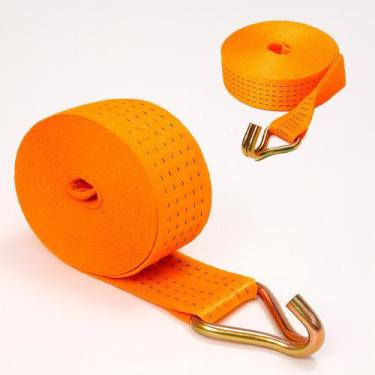 Imagem de Cinta de Amarração Profissional em Poliéster 9m x 50mm Uso Logístico -