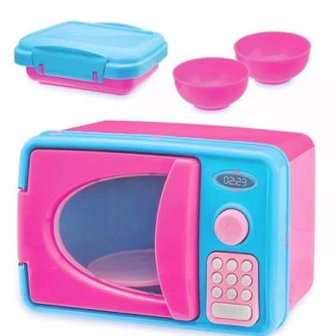 Imagem de Kit Microondas Infantil com Som e Luz - Le Chef - Usual Brinquedos