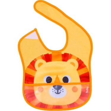 Imagem de Babador com Bolso Zoo Leão Buba