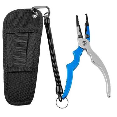 Imagem de Alicate De Pesca DYA1021 18cm com Capa - Deyu