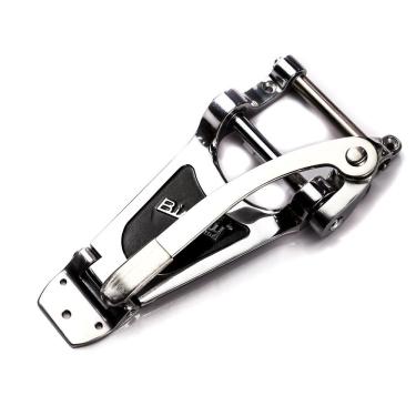 Imagem de Ponte com Sistema Trêmolo para Guitarra Bigsby B70-CR Tampo Arqueado Cromada Spirit