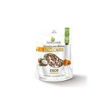 Imagem de Granola Coco e Damasco Low Carb Sem Glúten Leve Crock 200g