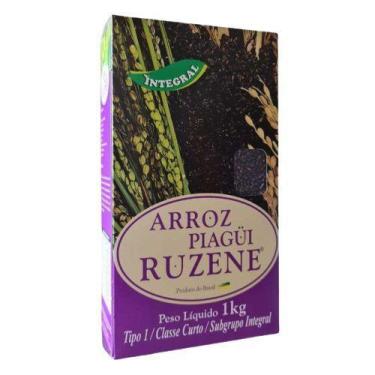Imagem de Arroz Piagüi Preto Curto Ruzene 1kg