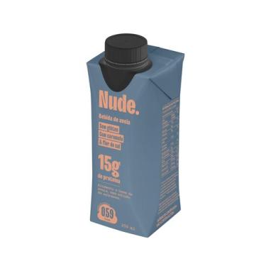 Imagem de Kit 2X: Bebida Vegetal Proteica Aveia Caramelo/Sal Nude 250ml