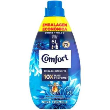 Imagem de Amaciante Concentrado Comfort Frescor Intenso 1,5 L  Kit 2un