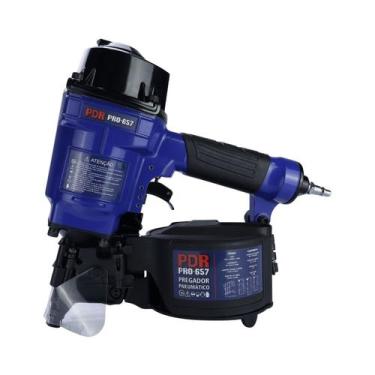 Imagem de Pregador Pneumático PDR PRO657 para Pregos 32 a 57mm Profissional Entr