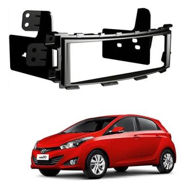 Imagem de Moldura de Painel 1 Din Hyundai HB20 Para Cd Player e Dvd Player