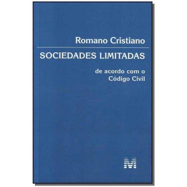 Imagem de Sociedades limitadas de acordo com o código civil - 1 ed./2
