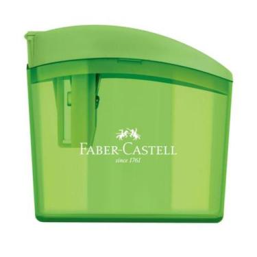 Imagem de Apontador Com Depósito Clickbox Faber-Castell Verde (3559) - Faber Cas