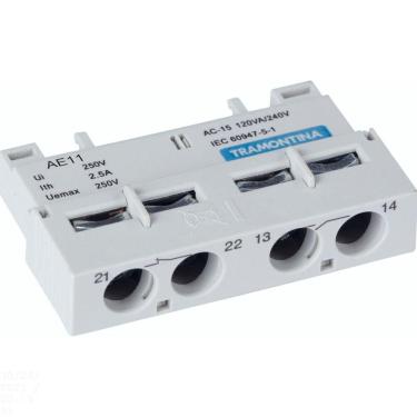 Imagem de Contator Frontal Tramontina AE11 para Disjuntor Motor TRS2 Tramontina