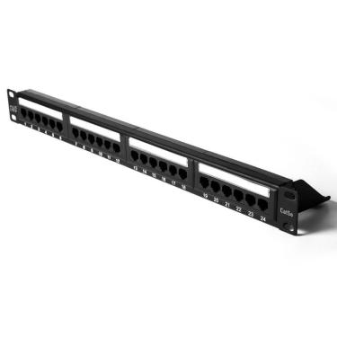 Imagem de Patch Panel CAT5E 24P sem guia LA-P524 - Plus Cable
