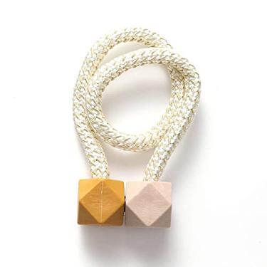 Imagem de Suportes de cortina de fivela de cortina de cortina de fivela magnética de cortina dupla sem perfuração e sem instalação sem instalação, T1,2 PCS