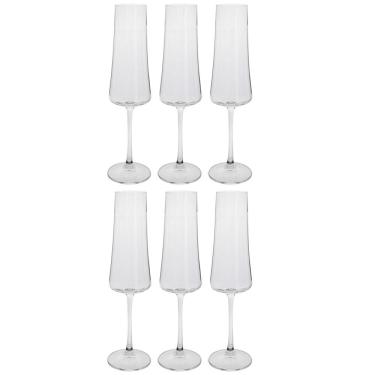 Imagem de Conjunto de Taças para Champanhe Bohemia Xtra 210ml - 6 Peças
