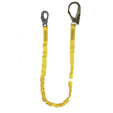 Imagem de Guardian Fall Protection 11201 IS-72R Cordão de choque interno de 1,8 m com gancho de vergalhão