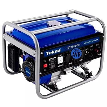 Imagem de Gerador de Energia à Gasolina 6,5HP 3,1KVA 4 Tempos Bivolt GT3500FB TEKNA