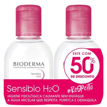 Imagem de Kit Bioderma Sensibio H2O Duo 2x100ml (2 Produtos)