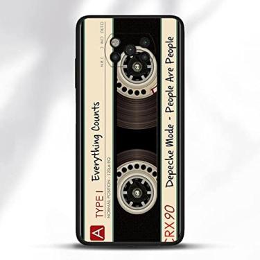 Imagem de Capa traseira para Xiaomi Poco X3 NFC X3 F3 M3 TPU Cover para Redmi Note 8 8T 9 9T 9S 10 Pro Phone Cover Vintage Tape Camera, B07, para Poco phone F1