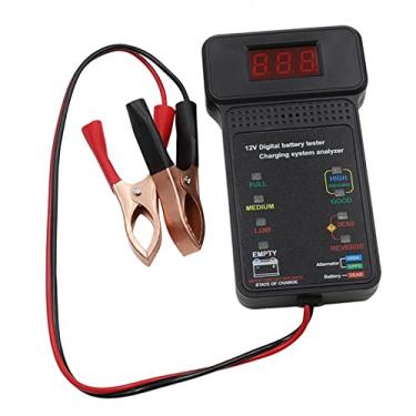 Imagem de Generic 12V testador de alternador de carro verificador LED indicador de alarme de conexão testador de carga automática universal