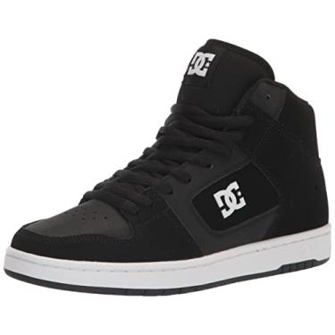 Imagem de DC Sapato de Skate Masculino Manteca 4 Cano Alto, Preto/branco, 7