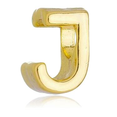 Imagem de Berloque Letra J Separador Pandora Banhado a Ouro 18k - Premium