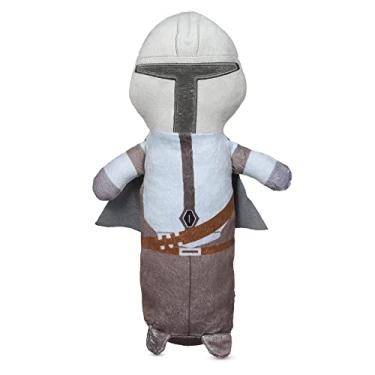 Imagem de STAR WARS Para animais de estimação O Mandalorian Plush Dog Toy com Squeaker, 30,5 cm | O Mandalorian Toy for Dogs | Brinquedos para cães, brinquedos para cães que chiam
