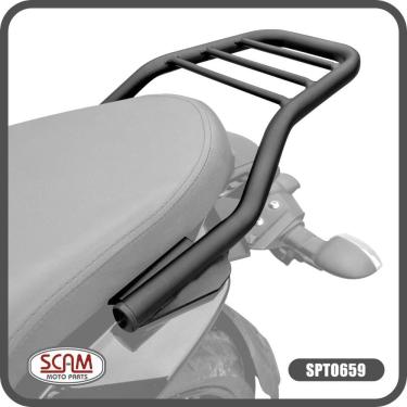 Imagem de Suporte de Baú Superior Traseiro FZ 15 Fazer 150 Moto Scam