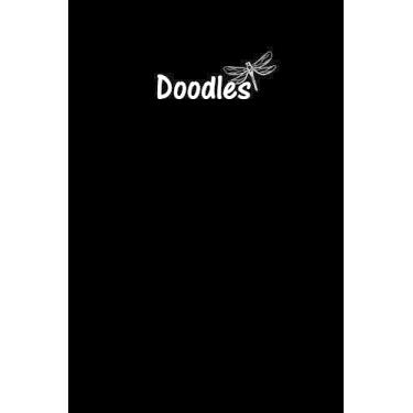 Imagem de Doodles Journal - Great for Sketching, Doodling, Project Planning or Brainstorming: Medium Ruled, Soft Cover, 6 X 9 Journal, Black, 365 Pages