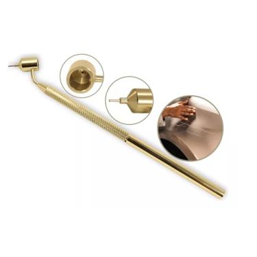 Imagem de Caneta Micro Pintura Reparo Automotiva Aerografo Funilaria