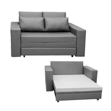 Imagem de Sofá Cama Castor Casal Salerno Corano Preto 2 Lugares