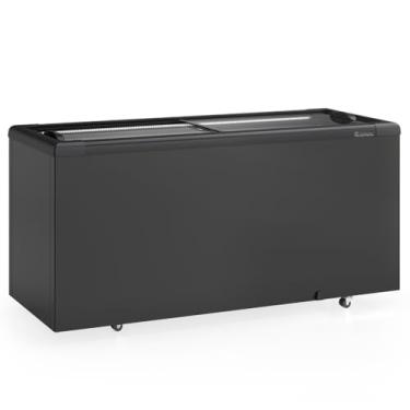Imagem de GHD-500 LB PR - Conservador Horizontal - Tampa de vidro - iluminação Led Preto - 127V