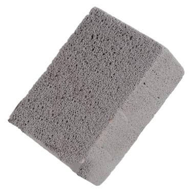 Imagem de Fenteer Limpeza de churrasqueira, grelha de tijolo, pedra de limpeza, limpador de grelha compacto para rack de churrasco, cinza