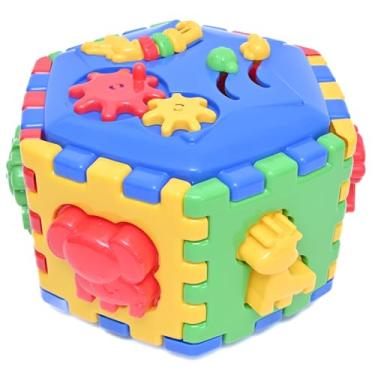 Imagem de Divplast Cubo Interativo Animais Encaixe