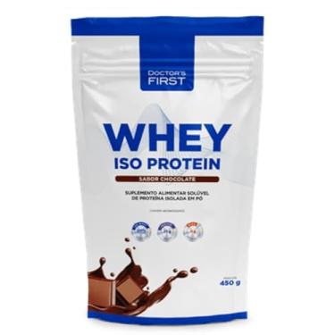 Imagem de Proteina Isolada - Whey Protein- Sabor Chocolate - Doctor's FIRST - 450g