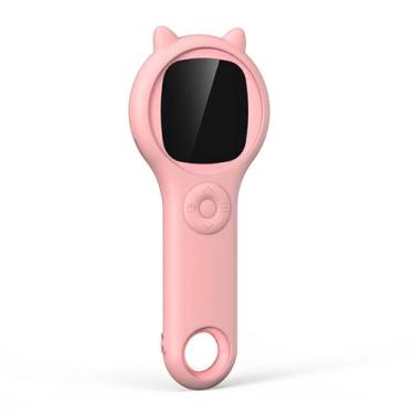 Imagem de Microscópio para Crianças, Tela de 2 Polegadas, Microscópio Portátil Multifuncional para Estudantes Com 8 Luzes LED Ajustáveis, Zoom 100-500X Portátil USB Microscópio de