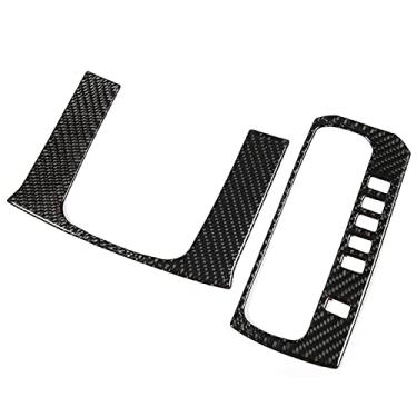 Imagem de Guarnição do Painel do Quadro do Deslocamento de Engrenagem Fibra do Carbono para10th Fc/fk 1619, Decoração Luxuosa, Durável, Fácil de Instalar, Fita Autoadesiva