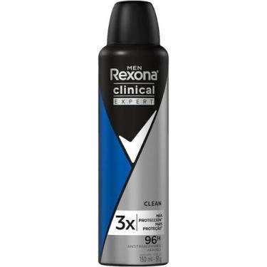 Imagem de Desodorante Antitranspirante Rexona Men Clinical Clean, 1, 150ml