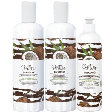 Imagem de Kit Portier Dococo Shampoo e Condicionador + BB Cream