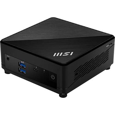 Imagem de MSI Mini PC Cubi 5 Barebones: Intel Core i3-1215U, WiFi 6E, BT 5.2, Thunderbolt Type-C, Dual Display, Eficiência Energética, Preto: 12M-086BUS