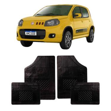 Imagem de Tapete Borracha AdaptÁVel Novo Uno 2011 A 2022 Jogo Com 4 PeÇAs - AMAP