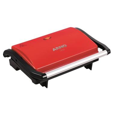 Imagem de Grill Arno Antiaderente 760w Red 220v