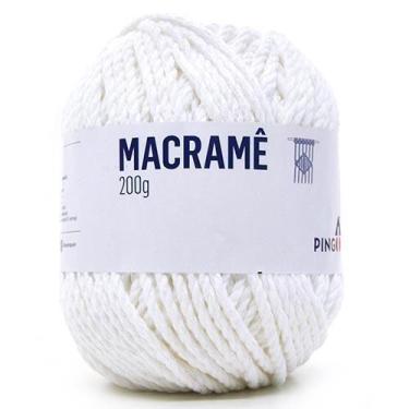 Imagem de Linha Macramê 200g - Pingouin, 002 BRANCO