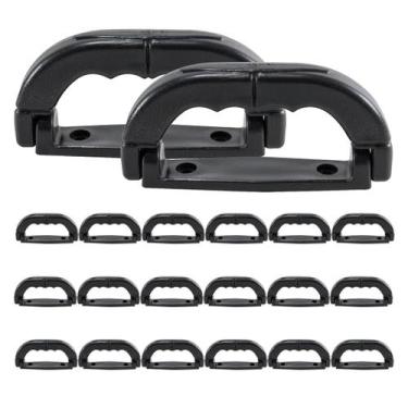 Imagem de Kit 20 Alça Para Caixa De Som Automotiva Reforçada Tipo Mala - FORCE O